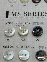 MS18 DAIYA BUTTONS زر بوليستر بنمط الصدفة[Buttons] DAIYA BUTTON صور إضافية