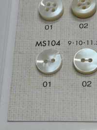 MS104 DAIYA BUTTONS زر بوليستر بمظهر الصدف[Buttons] DAIYA BUTTON صور إضافية