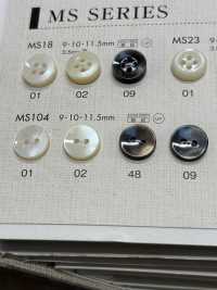 MS104 DAIYA BUTTONS زر بوليستر بمظهر الصدف[Buttons] DAIYA BUTTON صور إضافية