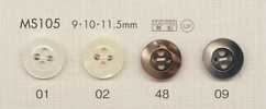 MS105 DAIYA BUTTONS زر بوليستر بشكل الصدف