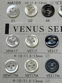 VET17 DAIYA BUTTONS زر بوليستر بشكل الصدفة[Buttons] DAIYA BUTTON صور إضافية