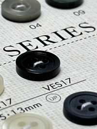 VES17 DAIYA BUTTONS زر بوليستر بشكل الصدفة[أزرار] DAIYA BUTTON صور إضافية