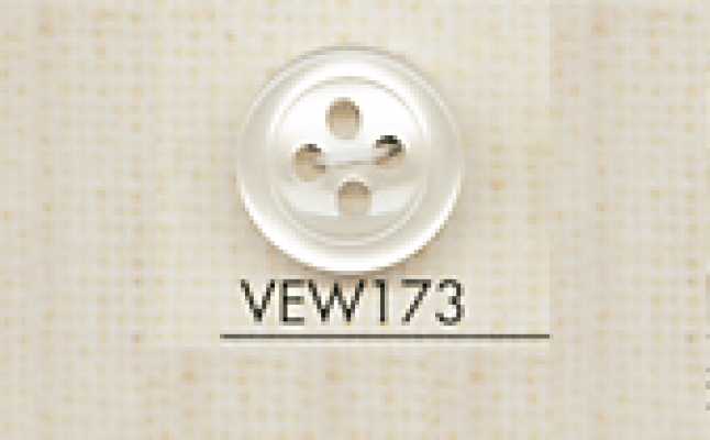 VEW173 DAIYA BUTTONS زر بوليستر بتأثير الصدف