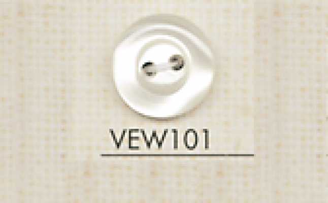 VEW101 DAIYA BUTTONS زر بوليستر بمظهر الصدف