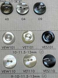 VES101 DAIYA BUTTONS زر بوليستر بشكل الصدف[Buttons] DAIYA BUTTON صور إضافية
