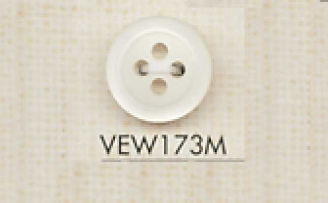VEW173M DAIYA BUTTONS زر بوليستر بنمط الصدفة
