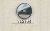 VES104 DAIYA BUTTONS زر بوليستر بتأثير الصدف