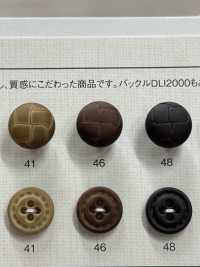 DLI-200 زر نايلون بلاستيكي بمظهر الجلد[Buttons] DAIYA BUTTON صور إضافية