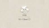 1950 DAIYA BUTTONS زر بوليستر ذو فتحتين (شكل زهرة)
