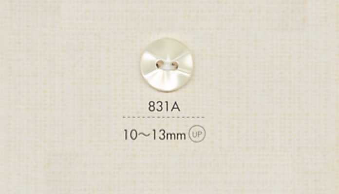 831A DAIYA BUTTONS زر بوليستر بفتحتين