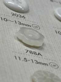 788A DAIYA أزرار زر بوليستر ذو فتحتين (على شكل زهرة) DAIYA BUTTON صور إضافية