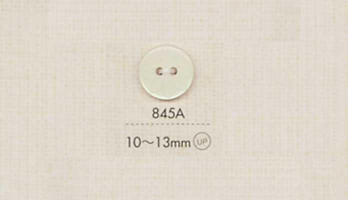 845A DAIYA BUTTONS زر بوليستر مسطح ذو فتحتين (نقشة زهور)