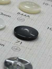 71 DAIYA أزرار زر بوليستر أسود بنمط عرق اللؤلؤ بفتحتين DAIYA BUTTON صور إضافية