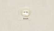 844A DAIYA BUTTONS زر بوليستر بمظهر الصدف ذو فتحتين