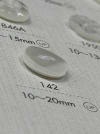 142 DAIYA BUTTONS زر بوليستر يشبه الصدف ذو فتحتين[أزرار] DAIYA BUTTON صور إضافية