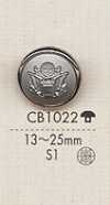 CB1022 أزرار جاكيت فضية معدنية