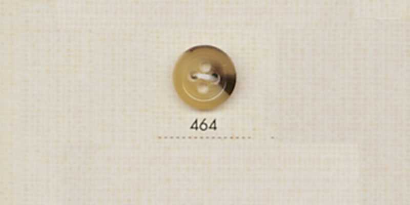 464 DAIYA BUTTONS زر بوليستر على طراز الجاموس رباعي الثقوب (مغرة)