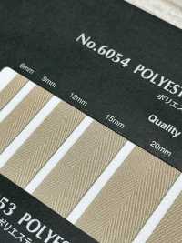 6054 شريط بوليستر بنسيج عظم السمكة[الأشرطة، والأشرطة القماشية، والحبال] ROSE BRAND (Marushin) صور إضافية