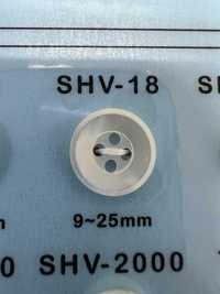 SHV18 زر صدفي بأربع ثقوب[أزرار] DAIYA BUTTON صور إضافية