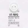 VT9892 زر من راتنج البوليستر بفتحتين