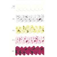 113-225-2 جديلة مطاطية بالترتر 20 مم[Ribbons, Tapes, And Cords] DARIN صور إضافية