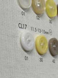 CL17 زر بلاستيكي لامع بأربعة ثقوب للقمصان والبلوزات[Buttons] DAIYA BUTTON صور إضافية