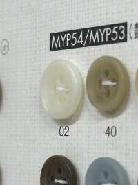 MYP53 زر بوليستر لامع بسيط بأربعة ثقوب[أزرار] DAIYA BUTTON صور إضافية