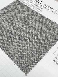 68330Z 1/10 إتامين بنقشة عظم السمكة [مصنوع من خيوط صوف معاد تدويرها][Textile / Fabric] VANCET صور إضافية