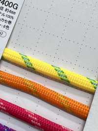QR-400G حبل بوليستر بنمط 4 نقاط 4 مم[Ribbons, Tapes, And Cords] Cordon صور إضافية