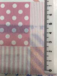 DH13098L بوبلين Homie (تطريز رقعات جديد)[Textile / Fabric] VANCET صور إضافية