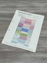 DH13098L بوبلين Homie (تطريز رقعات جديد)[Textile / Fabric] VANCET صور إضافية