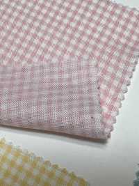 DH13194L بوبلين Homi (مربعات غينغهام)[Textile / Fabric] VANCET صور إضافية