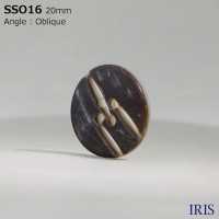 SSO16 زر لامع من الصدف الطبيعي بأربع ثقوب[أزرار] IRIS صور إضافية