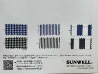 14252 برودكلوث من قطن عضوي مصبوغ بالخيوط 60s بنقشة مربعات وخطوط[نسيج / قماش] SUNWELL صور إضافية