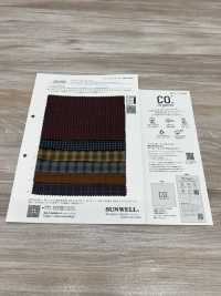 26199 برودكلوث قطن عضوي 60s مصبوغ في الخيوط بنقشة مربعات صغيرة[Textile / Fabric] SUNWELL صور إضافية