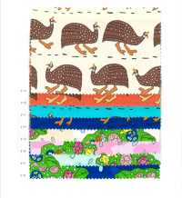28063 Paralin Art Oxford طباعة～Cheerful Animals～[نسيج / قماش] SUNWELL صور إضافية