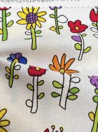 28066 Paralym Art طباعة شيتينغ ~ الزهرة والفراشة ~[Textile / Fabric] SUNWELL صور إضافية