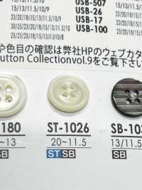 ST-1026 Takase Shell زر لامع ذو 4 ثقوب[Buttons] IRIS صور إضافية