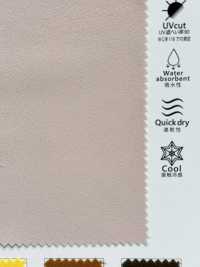 KKF3496-55 120d ساتان خلفي أموزن عريض العرض[Textile / Fabric] Uni Textile (Komon Kobo) صور إضافية