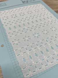 26023-1 دانتيل قطن AO أبيض مائل للسكري[نسيج / قماش] Kyowa Lace صور إضافية