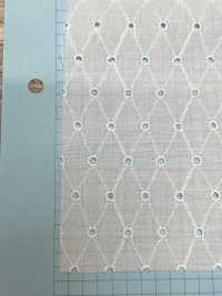 T26052-1 دانتيل قطني AO أبيض مائل للسكري[نسيج / قماش] Kyowa Lace صور إضافية