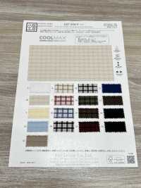 KKF8586-W-2 سيرسَكر مطاطي عريض العرض كاروهات[Textile / Fabric] Uni Textile (Komon Kobo) صور إضافية
