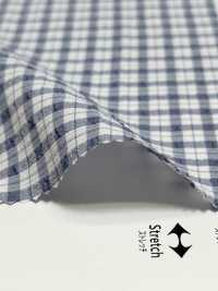 KKF8586-W-2 سيرسَكر مطاطي عريض العرض كاروهات[Textile / Fabric] Uni Textile (Komon Kobo) صور إضافية