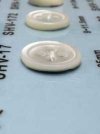 SHV17 زر صدفي بحافة وأربع ثقوب[Buttons] DAIYA BUTTON صور إضافية