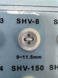 SHV8 زر صدفي ذو 4 ثقوب بحافة[أزرار] DAIYA BUTTON صور إضافية