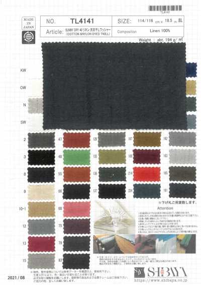 TL4141 SUNNY DRY 40 كتان بتشطيب غسيل مجفف بالشمس