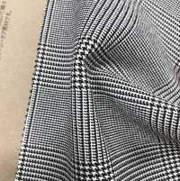 5-92668 TRABEST لمسة ناعمة ميلانج Glen Check[نسيج / قماش] Takisada صور إضافية