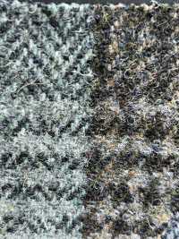 3-BA47 HARRIS Harris Tweed بنقشة عظم السمكة والمربعات[نسيج / قماش] Takisada صور إضافية