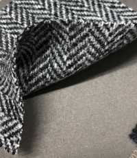 3-HA200 HARRIS Harris Tweed بنمط عظم السمكة[Textile / Fabric] Takisada صور إضافية