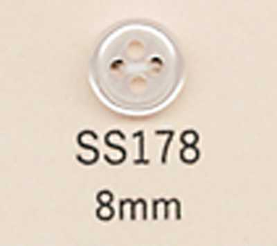 SS178 DAIYA BUTTONS زر بوليستر بأربعة ثقوب